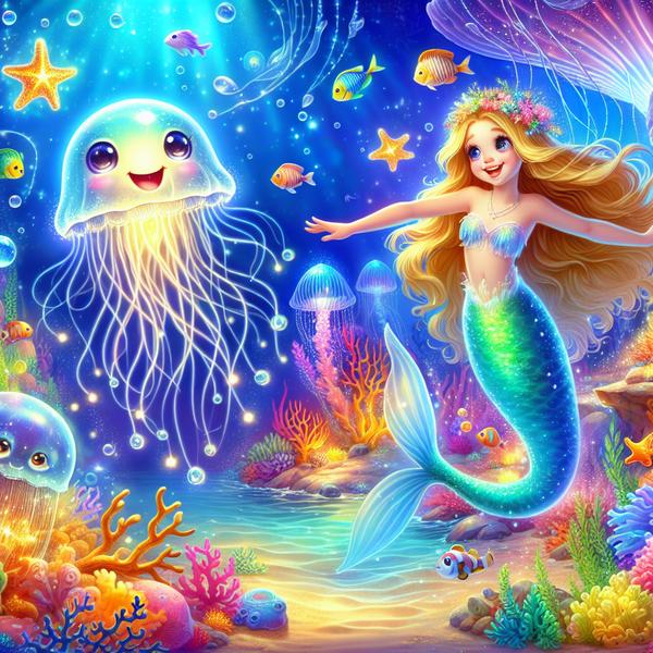 Aventurile Micuței Meduze și Sirena Magică scrisă de StrimStory  și narată de StrimStory  